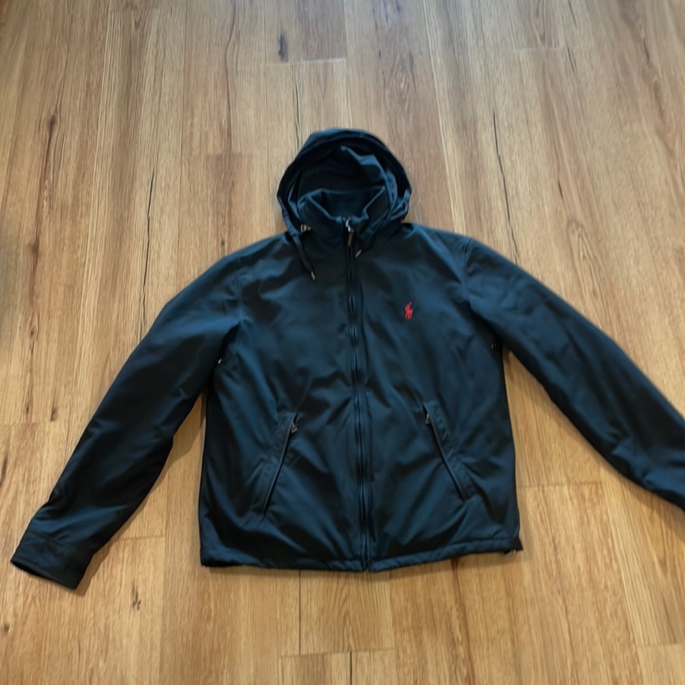 Polo Ralph Lauren nylon jacket with fleece inside